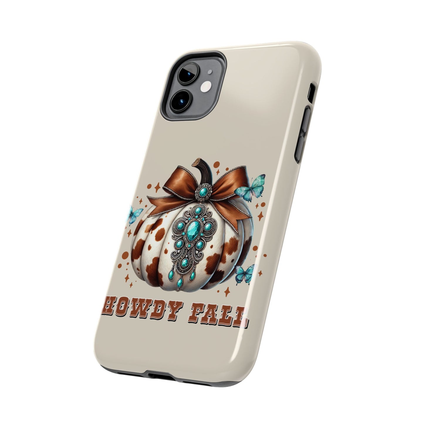 Howdy fall iPhone 16 Case, Fall iPhone Cover, Festive Holiday Accessory, Cute fall Phone Protector, seasonal Tech