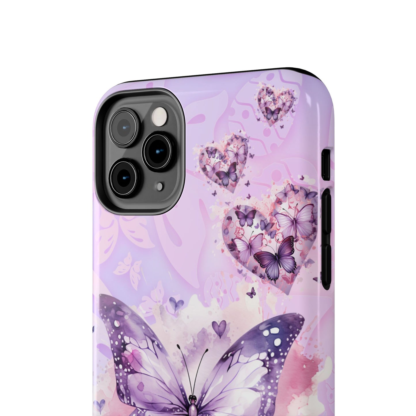 Purple butterfly bliss Phone Case iPhone compatible