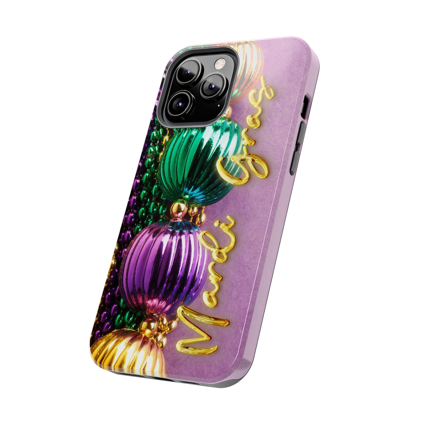 Mardi Gras beads Tough iPhone Case iPhone 15 accessories