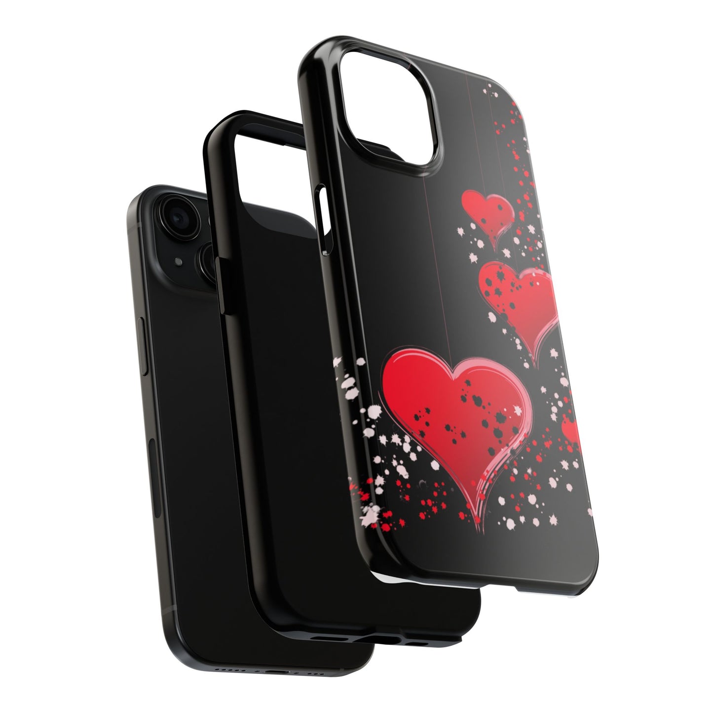 Heart on a string-Valentines day iPhone case- Romantic & stylish design