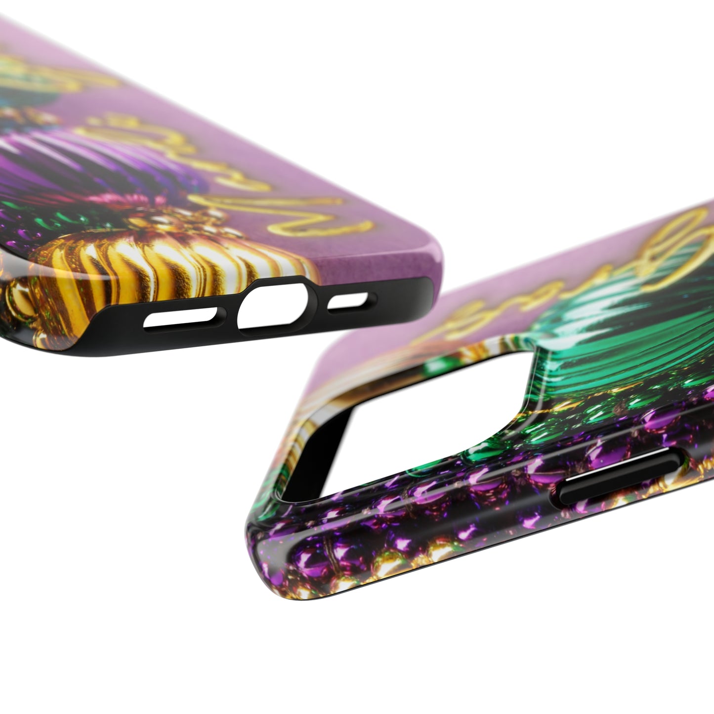 Mardi Gras beads Tough iPhone Case iPhone 15 accessories