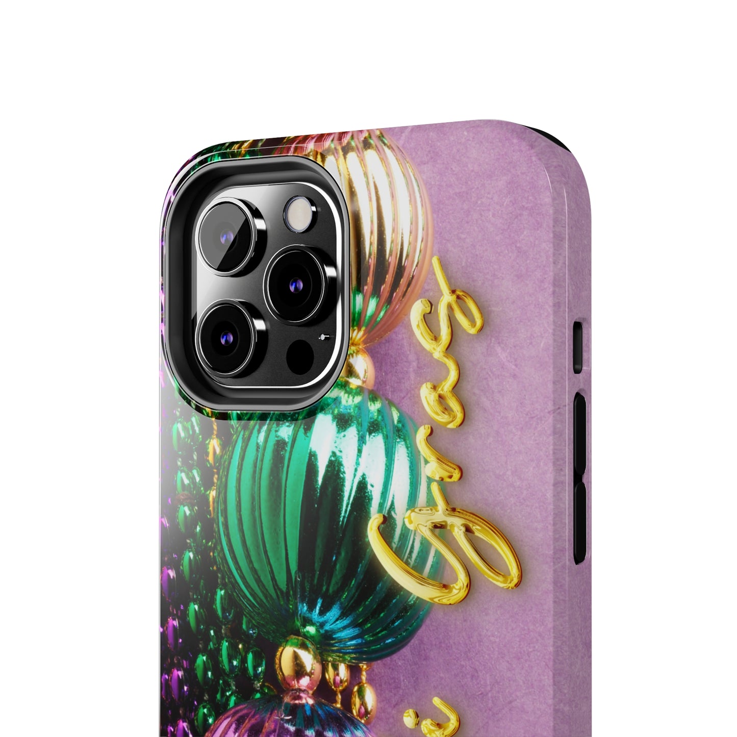 Mardi Gras beads Tough iPhone Case iPhone 15 accessories