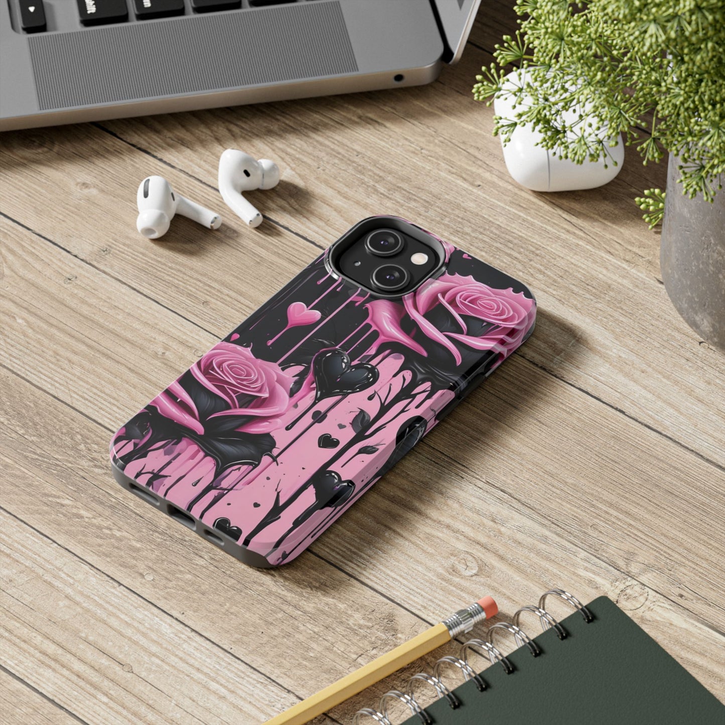 Bleeding heart, floral iPhone case Cover, flower Accessory, Cute Phone Protector, seasonal Tech