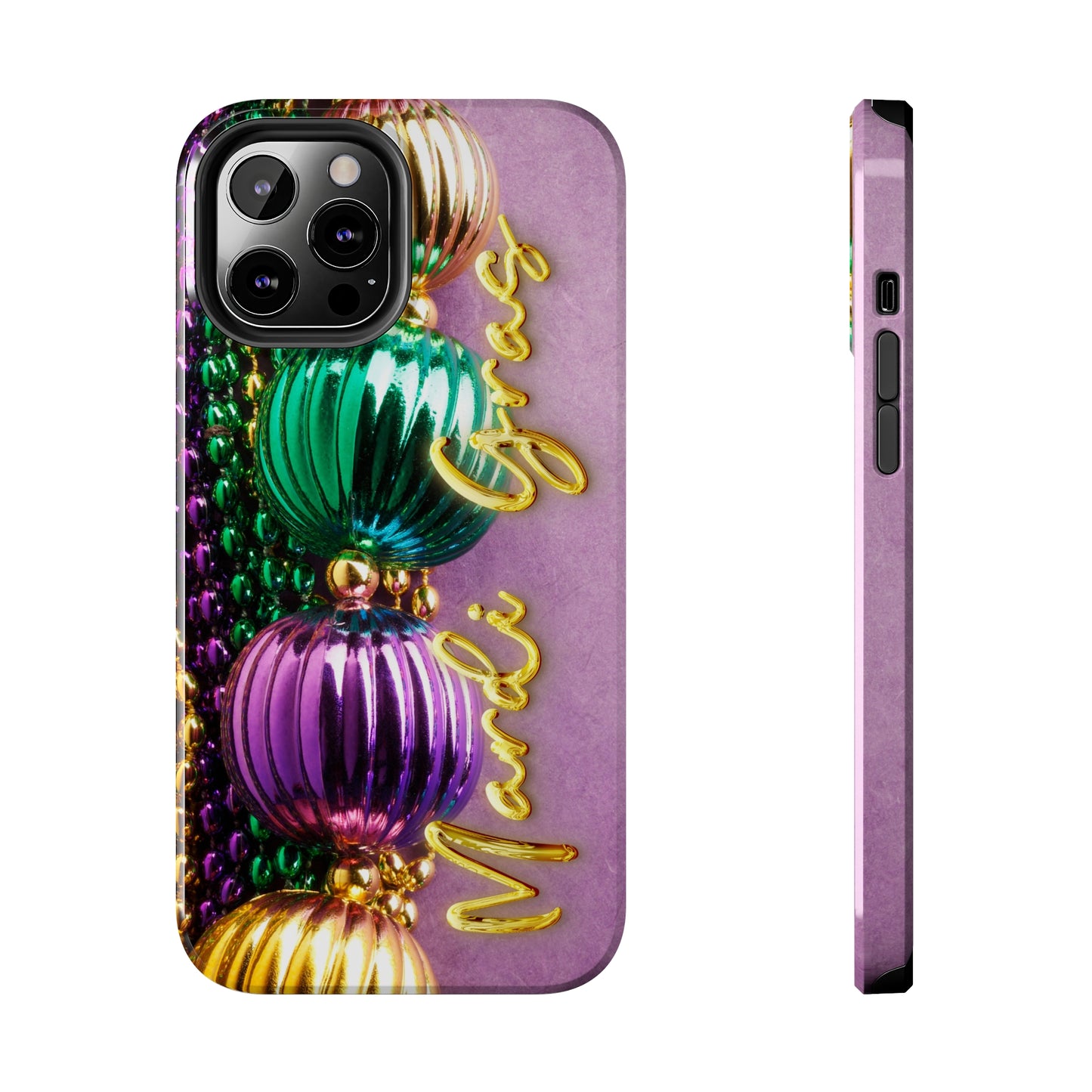Mardi Gras beads Tough iPhone Case iPhone 15 accessories
