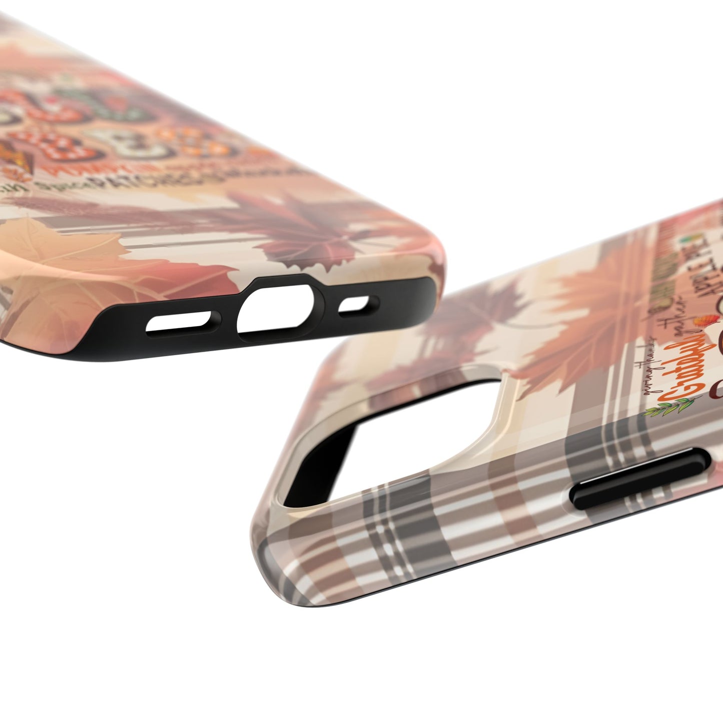 Fall Vibes iPhone 16 Case, Fall iPhone Cover, Festive Holiday Accessory, Cute fall Phone Protector, seasonal Tech