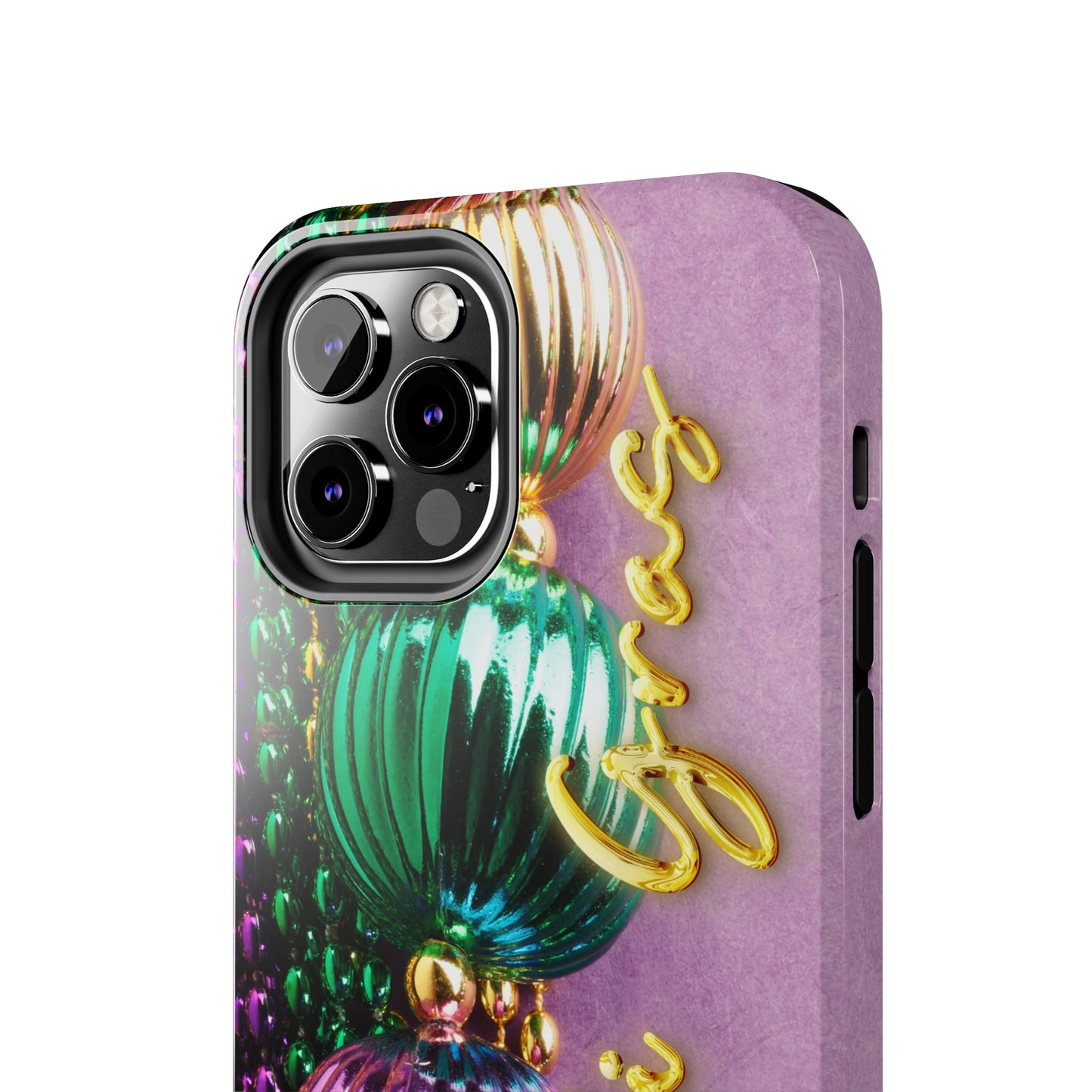 Mardi Gras beads Tough iPhone Case iPhone 15 accessories
