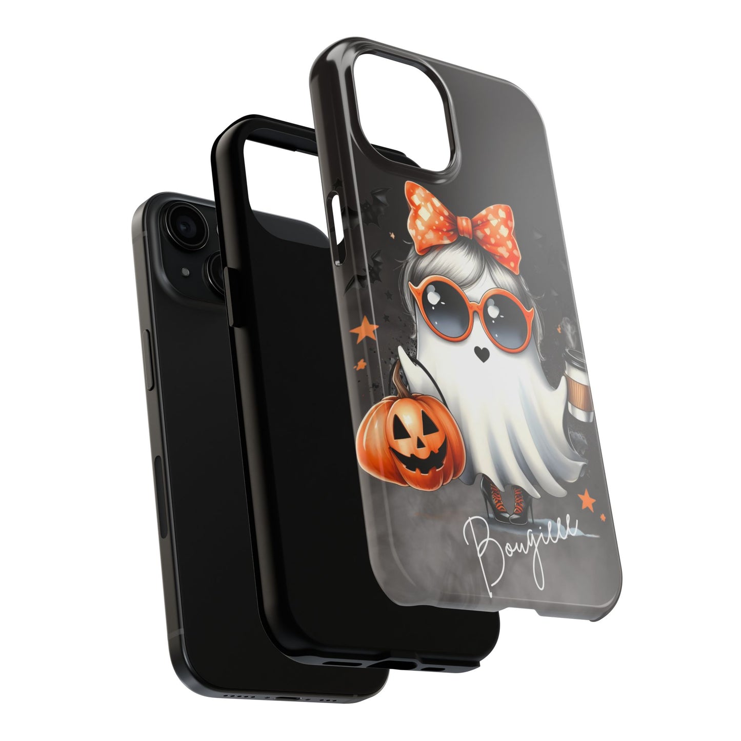 Bougie ghost, Halloween themed iPhone case Models 11-15
