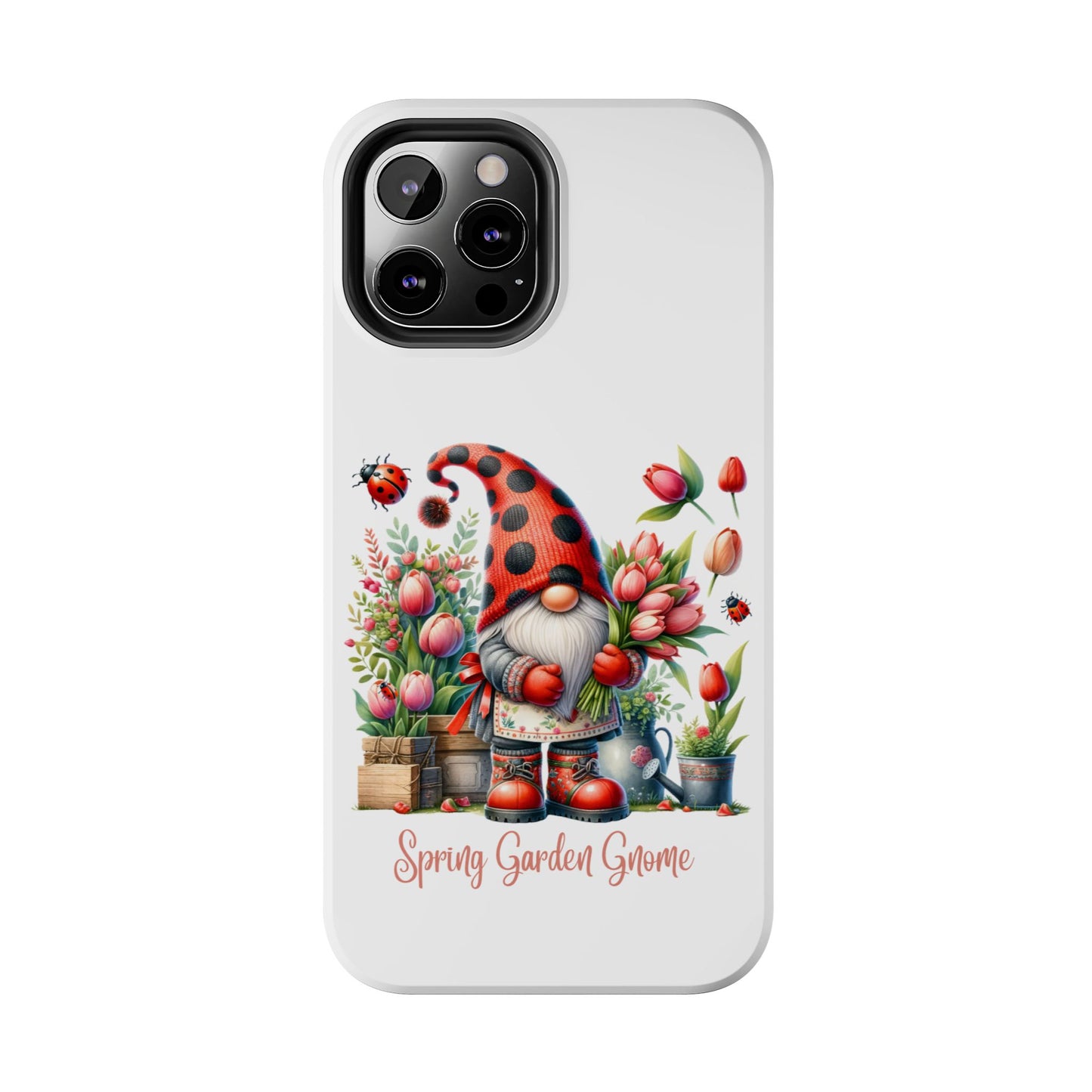 Spring garden Gnome Phone Case for iPhones