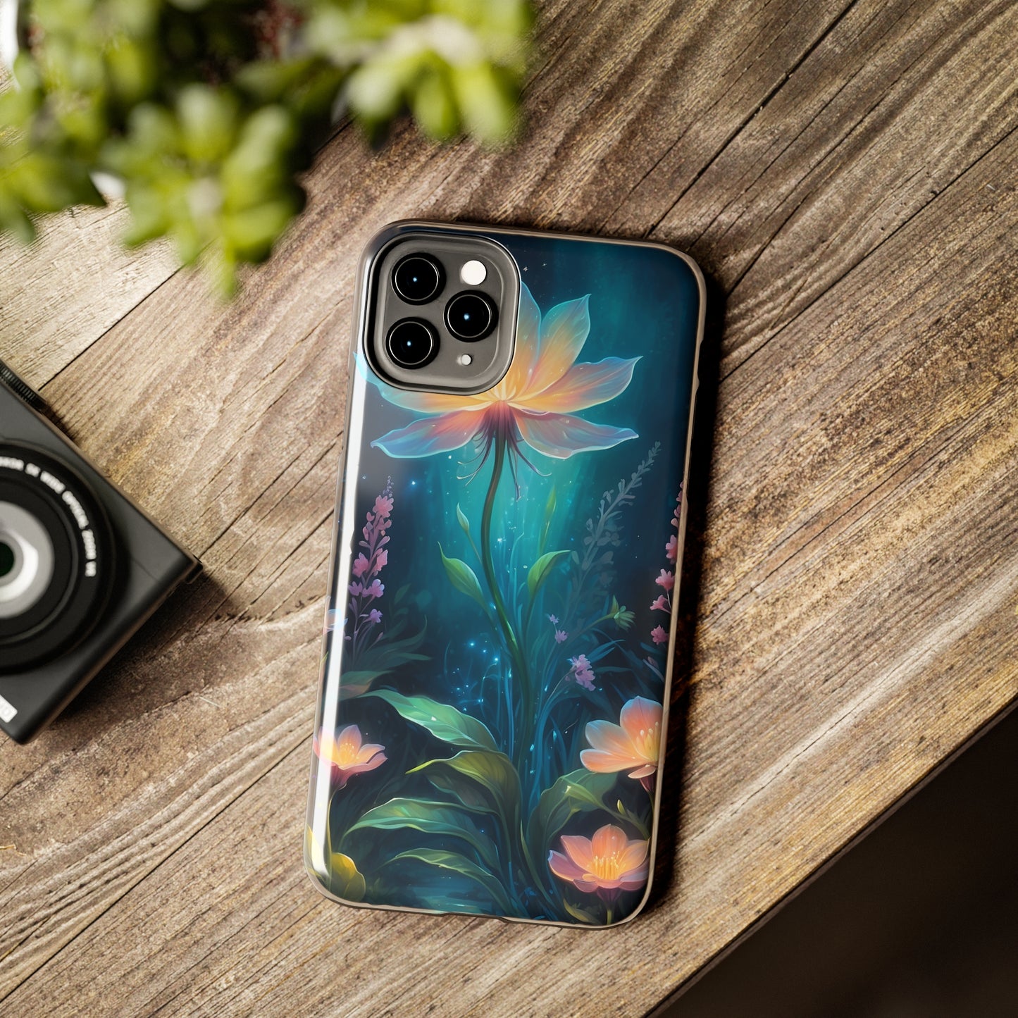 Mystical forest flower/ Tough IPhone Case/ Nature