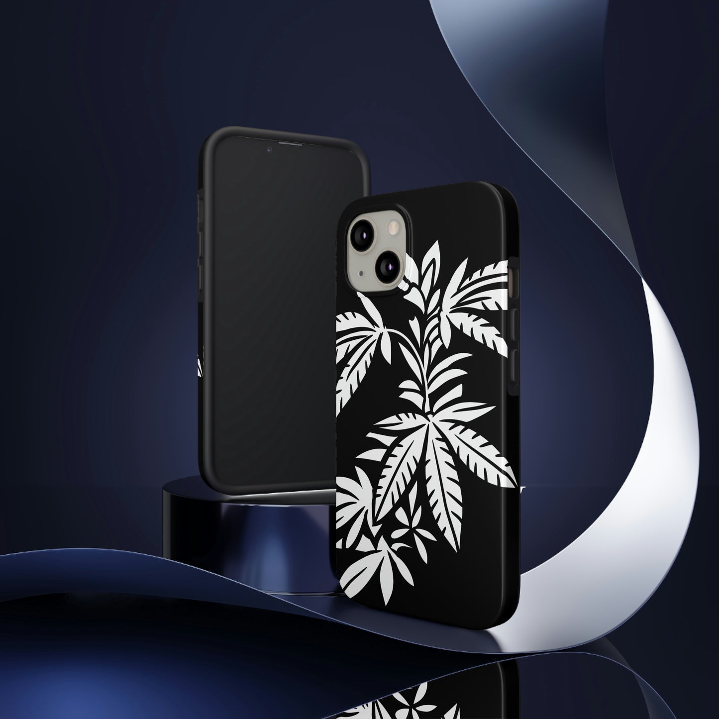 Black & white hemp designed IPhone case